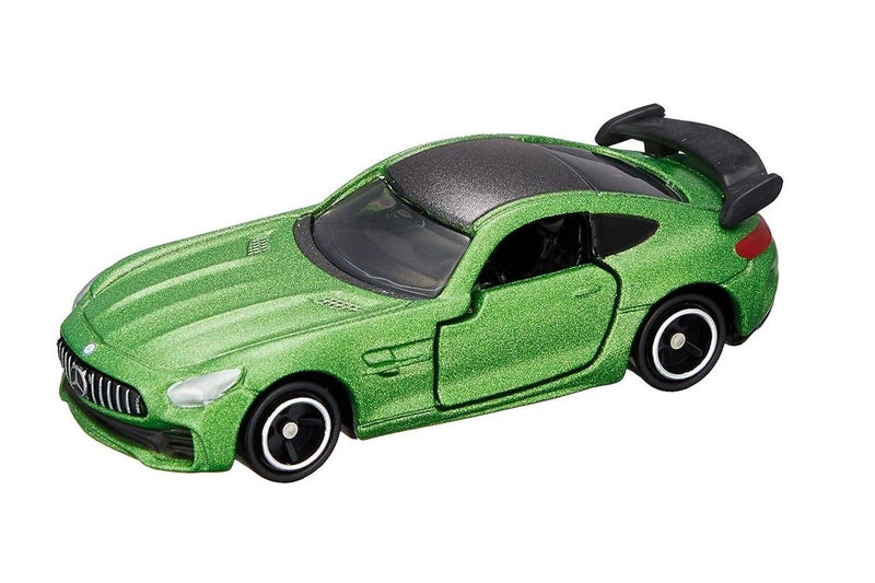 TAKARA TOMY سيارة تاكارا تومي توميكا 7 مرسيدس-أيه إم جي جي تي آر مصنوعة من الصب (1:65، أخضر) - Image 2